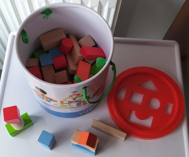 Bloques construcción madera