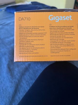 Teléfono fijo Cigaset modelo DA 710