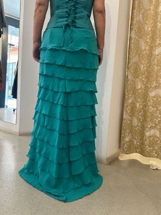 Conjunto fiesta verde agua Olimara