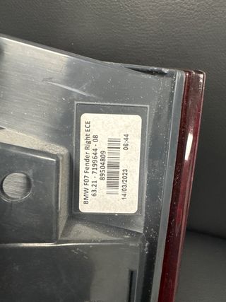 Piloto faro trasero derecho bmw serie 5 GT