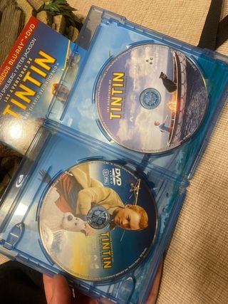 Pelicula las aventuras de Titin en bluray y dvd