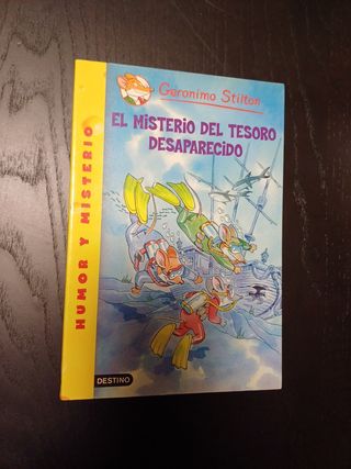 El misterio del tesoro desaparecido: Geronimo Stilton 10 (Spanish Edition)