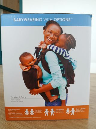 mochila bebés gemelos twingo