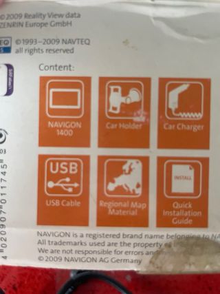 GPS NAVIGON 1400
