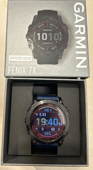 Garmin fenix 7x zafiro solar