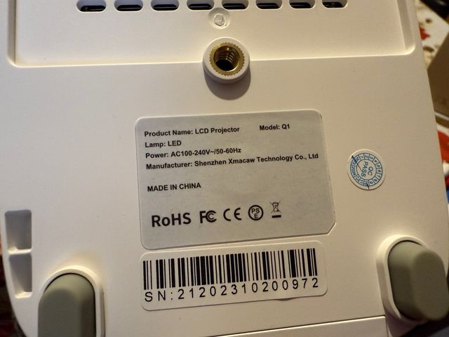 MINI PROYECTOR 4K 16000LUX Modelo Q1