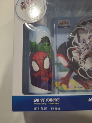 Colonia spiderman infantil