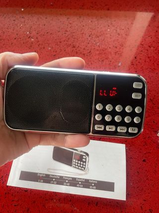 Radio Bluetooth Portatil