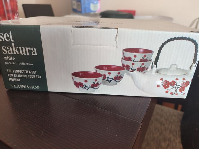 Conjunto Sakura teashop