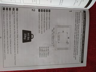 SOPORTE PARED TV CON MOVIMIENTO COMPL