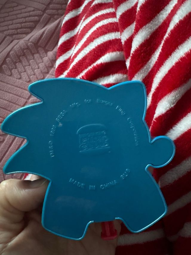 Juguete sonic burger 1998