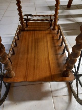 Carrello bar in legno