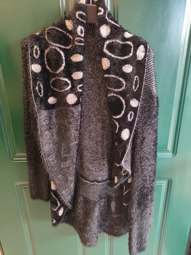 Cardigan di lana taglia unica 