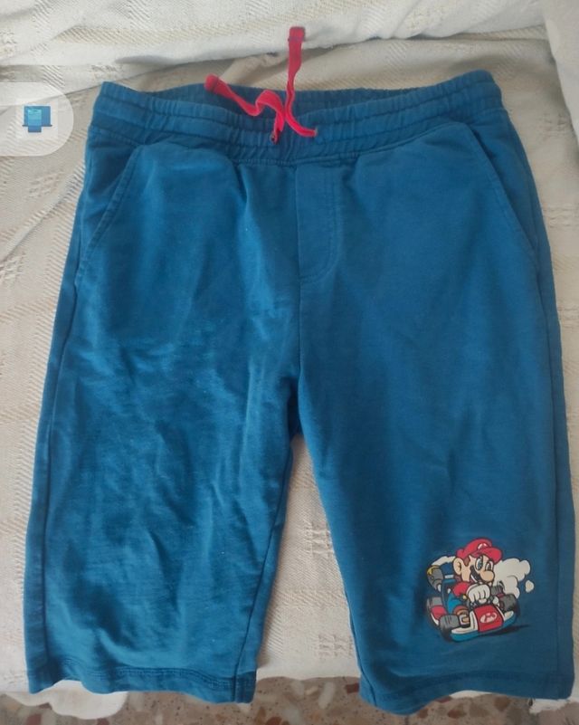 Short o pantalón corto Super Mario