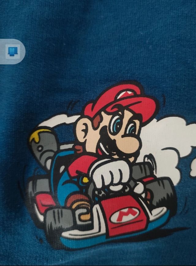 Short o pantalón corto Super Mario