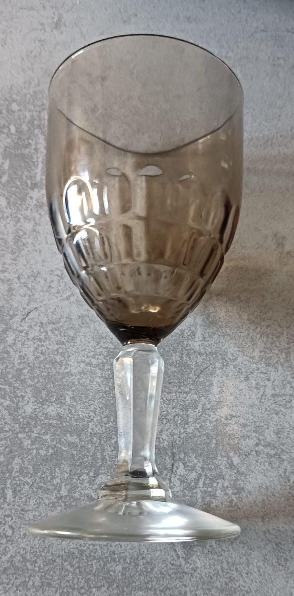 Juego de 6 Copas de Agua Vintage, 70/80