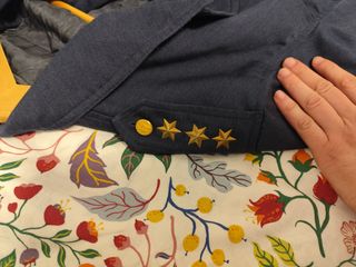 Chaqueta larga capitán Aviación