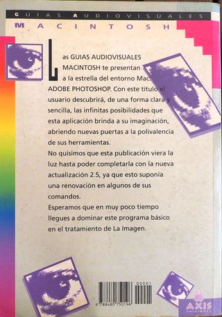 Guías audiovisuales Mac. Adobe Phothposop 2.5