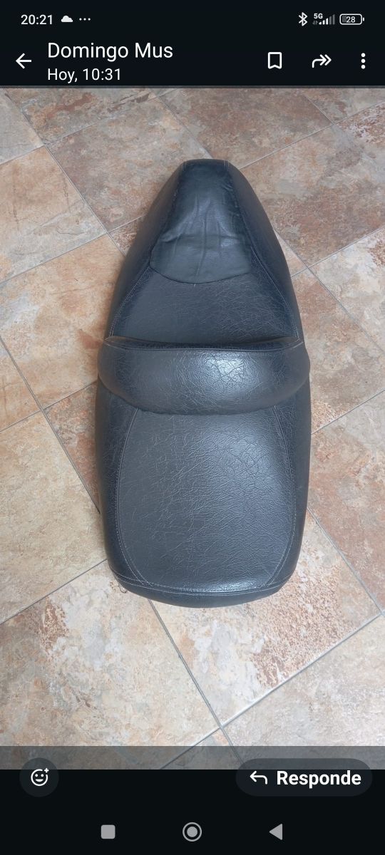Asiento motocicleta Piaggio
