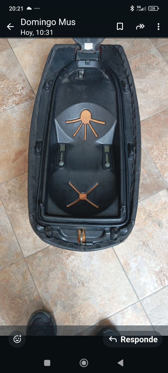 Asiento motocicleta Piaggio