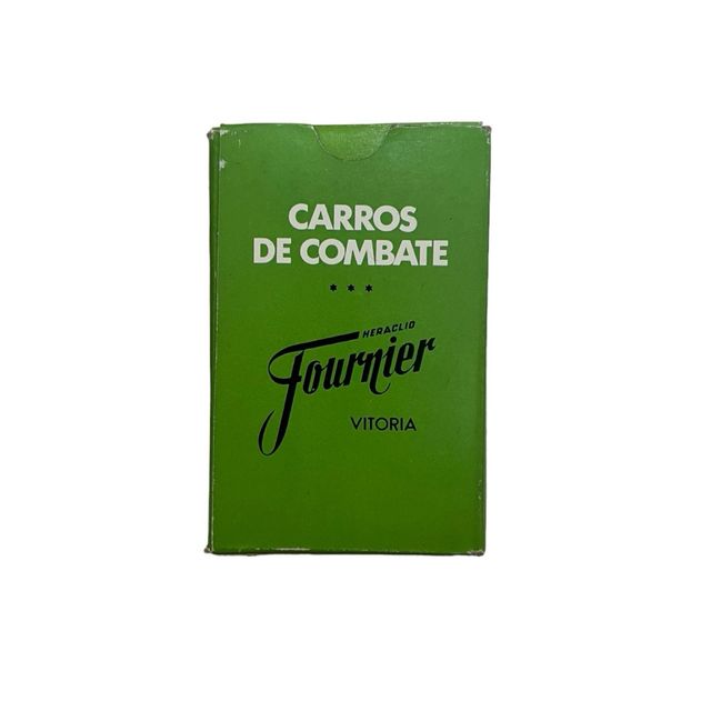 Baraja Cartas Carros Combate FOURNIER