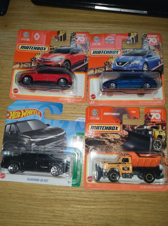 Hot wheels y Matchbox