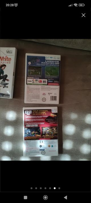 5 juegos Nintendo Wii