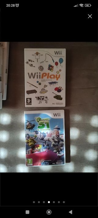 5 juegos Nintendo Wii
