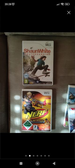 5 juegos Nintendo Wii