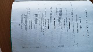 Libro antiguo Ciencias