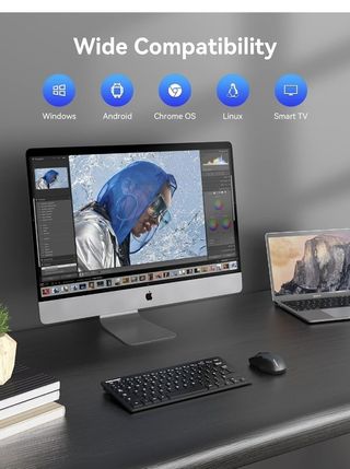 Teclado inalámbrico tecknet ultrafino