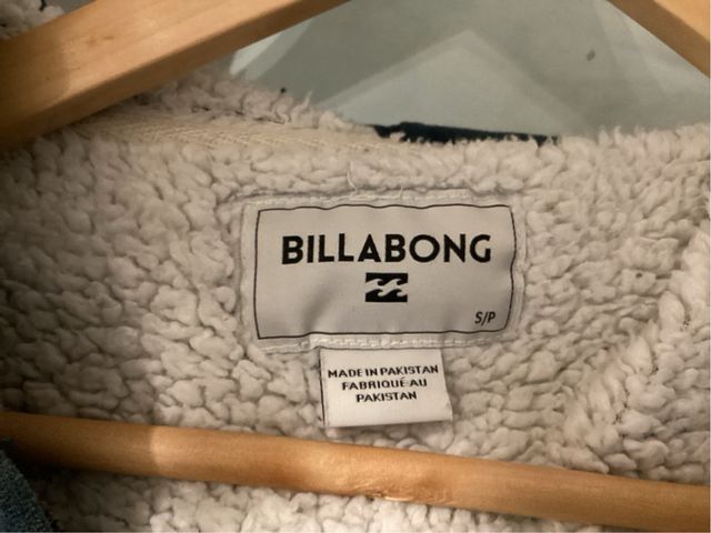 Sudadera Billabong con cremallera  Talla M