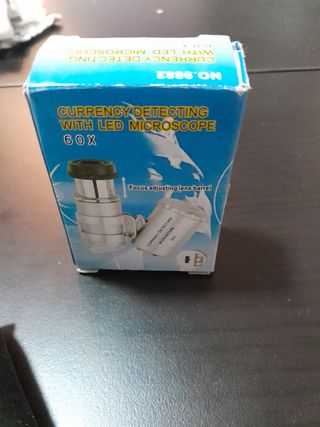 Microscopio con Led 60X