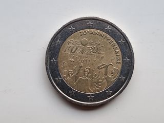 Moneda conmemorativa Francia 2011