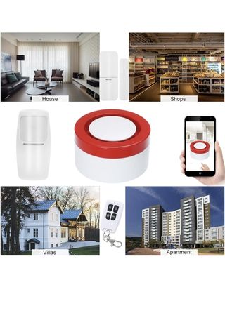 Sistema de Alarma, wifi, tuya smartlife, alexa,