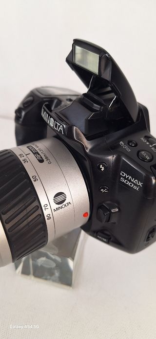 Minolta Dynax 500 si, camara analógica