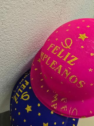 3 sombreros cumpleaños