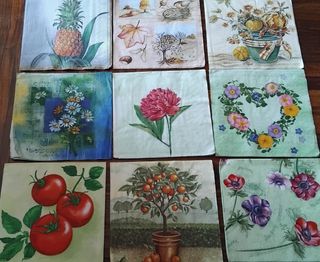 Tovaglioli decoupage misti