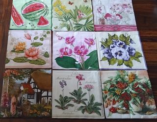 Tovaglioli decoupage misti