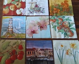 Tovaglioli decoupage misti
