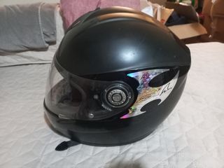 Casco moto shark negro