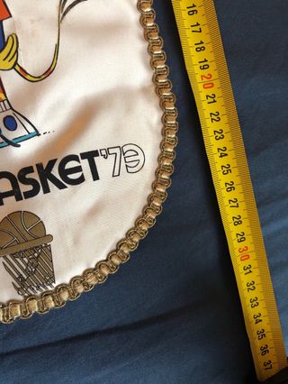 Banderín antiguo Eurobasket 73