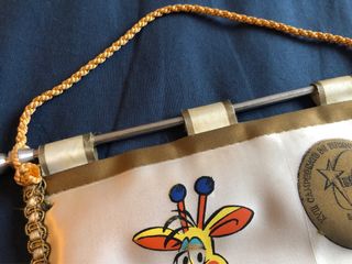 Banderín antiguo Eurobasket 73