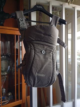 Mochila portabebés.
