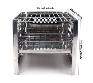 Parrilla portátil para exteriores