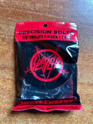 Independent x Slayer tornillos skate 7/8''