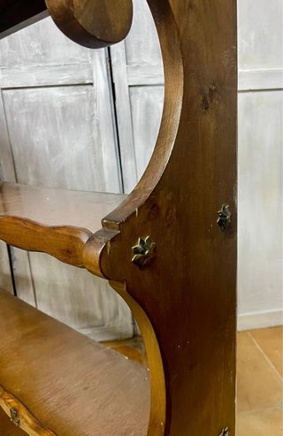 LIBRERÍA RUSTICA DE PARED