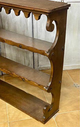 LIBRERÍA RUSTICA DE PARED