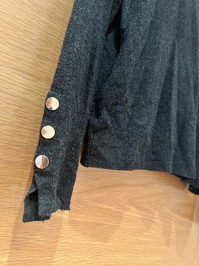 Jersey fino cuello alto