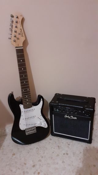 Pack guitarra y amplificador niño